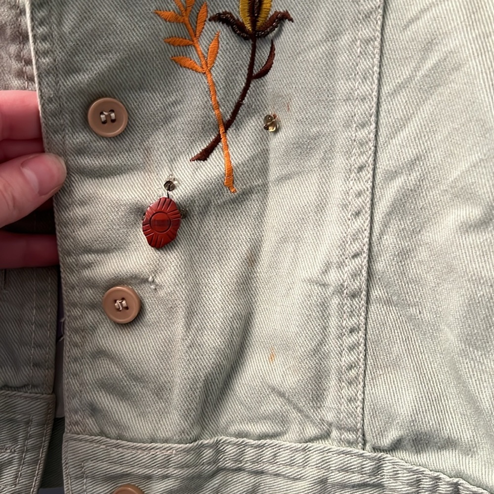 Custom Embroidered Jacket With Lining - image 2